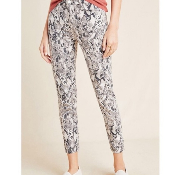 🆕️ Anthropologie x Sanctuary Snake Print Skinny Jeans - Picture 4 of 7